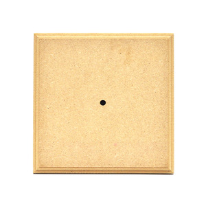 스컬프쳐페인팅 MDF 정사각 시계판 20x20x1.5cm 삼각고리 별도구매