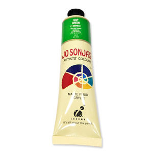 조소냐 조선자 물감 J152 SAP GREEN JS 75ml 샵그린