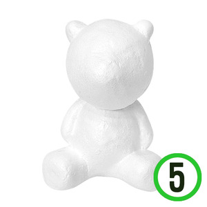 베이비 곰 폼 15cm 5개입