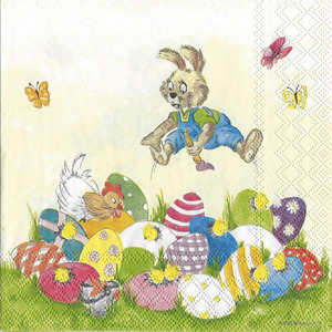 냅킨아트 23301580 Surprise eggs 냅킨20매 33x33cm 0614