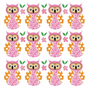 냅킨아트 3331811 Owl family 냅킨20매 33x33cm 0436
