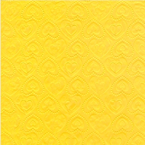 냅킨아트 LH17970 CARINO UNI Yellow 냅킨20매 33x33cm 0058