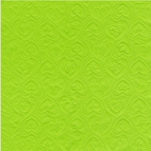 냅킨아트 LH17928 CARINO UNI lime 냅킨20매 33x33cm 0053