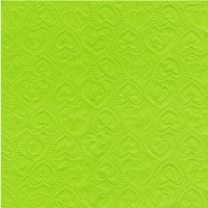 냅킨아트 LH17928 CARINO UNI lime 냅킨20매 33x33cm 0053